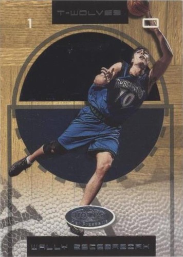 2001-02 NBA Hoops Hot Prospects - Wally Szczerbiak #36