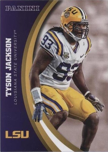 2015 Panini LSU Tigers Tyson Jackson #65