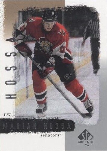 2000-01 SP Authentic - Marian Hossa #62