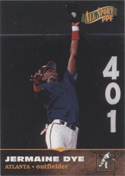 1996 Score Board All Sport PPF - Jermaine Dye #62