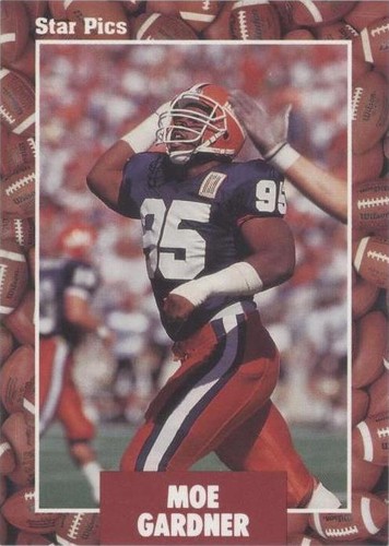 1991 Star Pics Moe Gardner #28