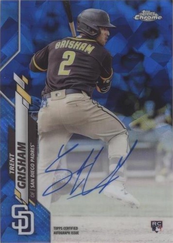 2020 Topps Chrome Sapphire Edition - Trent Grisham #CSA-TG