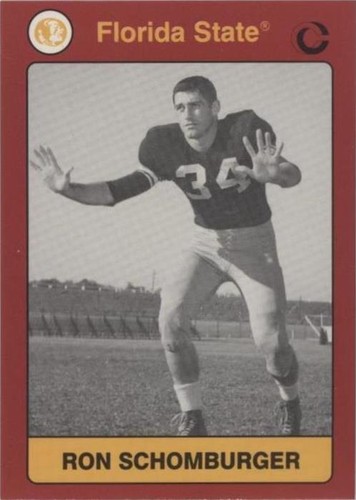 1991 Collegiate Collection Florida State Seminoles Ron Schomburger #118
