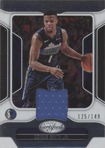 2018-19 Panini Certified - Dennis Smith Jr. #FB-DSJ