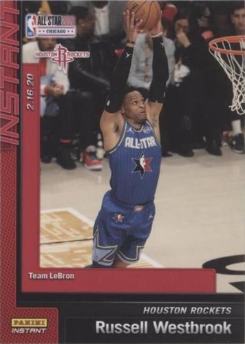 2019-20 Panini Instant - Russell Westbrook #12
