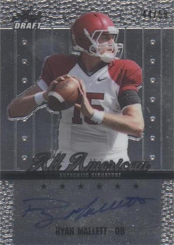 2011 Leaf Metal Draft Ryan Mallett #AA-RM1