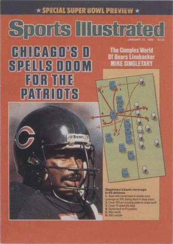 1999 Fleer Sports Illustrated Mike Singletary #24