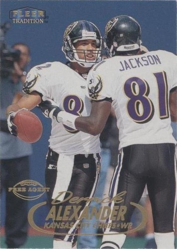 1998 Fleer Tradition Derrick Alexander #216