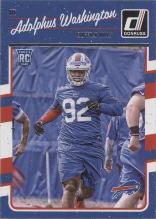 Donruss Adolphus Washington #302 2016