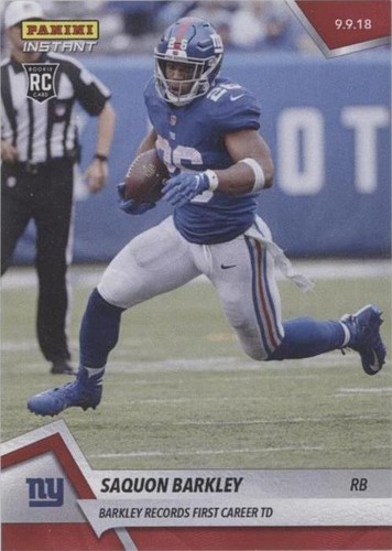 2018 Panini Instant NFL Saquon Barkley #16