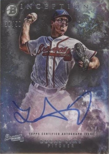 2016 Bowman Inception - Lucas Sims #PA-LS