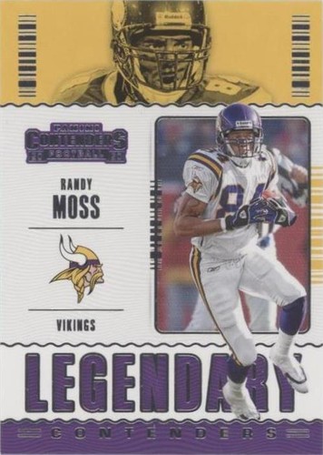2020 Panini Contenders Randy Moss #LC-RMO
