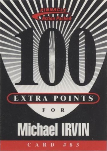 1997 Pinnacle Action Packed Michael Irvin #83