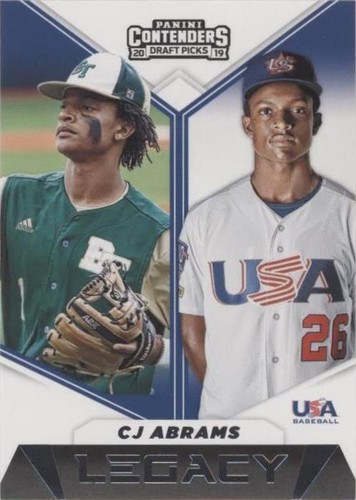 2019 Panini Contenders Draft Picks - C.J. Abrams #10