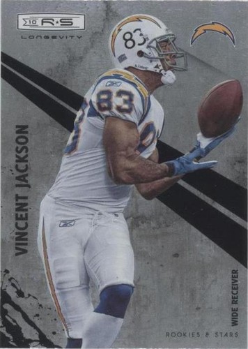 2010 Panini Rookies & Stars Longevity Vincent Jackson #123