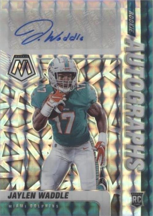 2021 Panini Mosaic Jaylen Waddle #RA-8