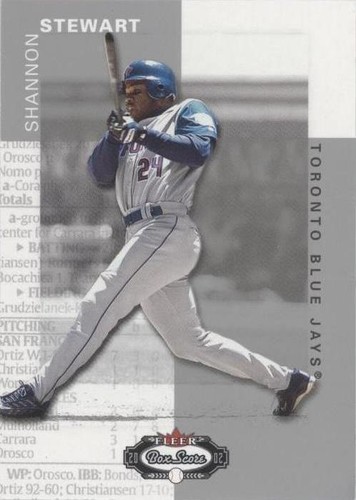 2002 Fleer Box Score - Shannon Stewart #52