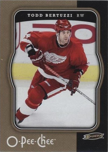 2007-08 O-Pee-Chee - Todd Bertuzzi #17