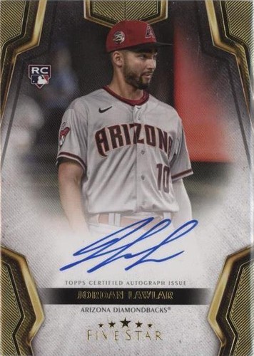 2024 Topps Five Star - Jordan Lawlar #FSA-JL