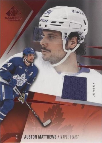 2023-24 Upper Deck SP Game Used - Auston Matthews #116