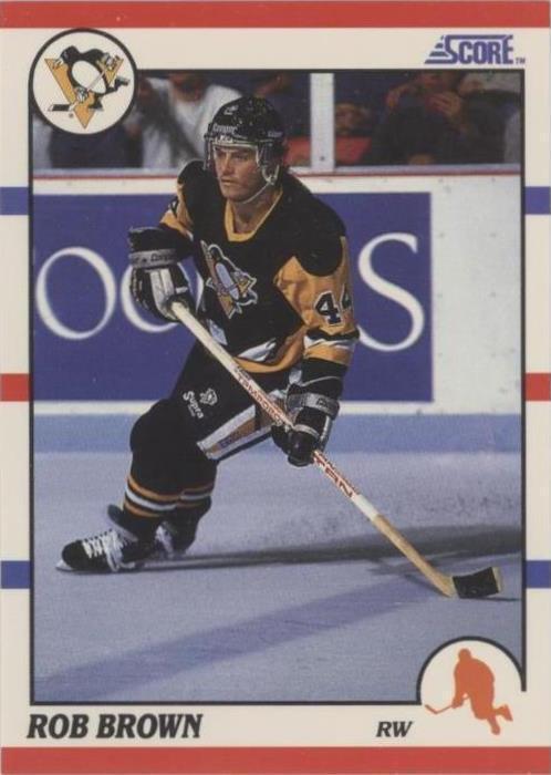 1990-91 Score 100 Hottest Players and Rising Stars - Rob Brown #51