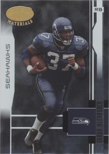 2003 Leaf Certified Materials Shaun Alexander #116