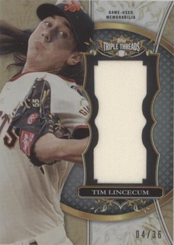 2013 Topps Triple Threads - Tim Lincecum #TTUJR-TL2