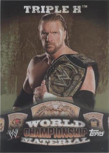 2010 Topps WWE - Triple H #W3