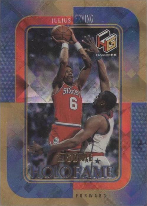 1999-00 Upper Deck HoloGrFX - Julius Erving #HF2 AU
