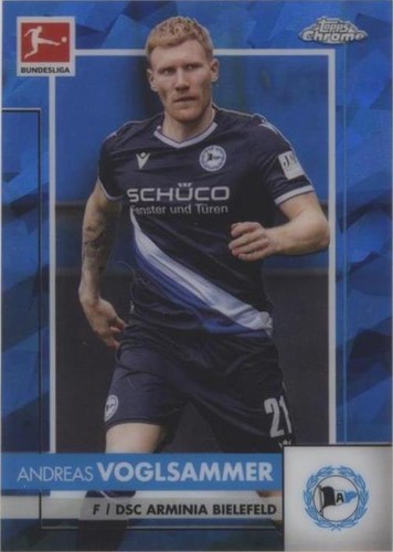 2020-21 Topps Chrome Bundesliga Sapphire Edition Andreas Voglsammer #21