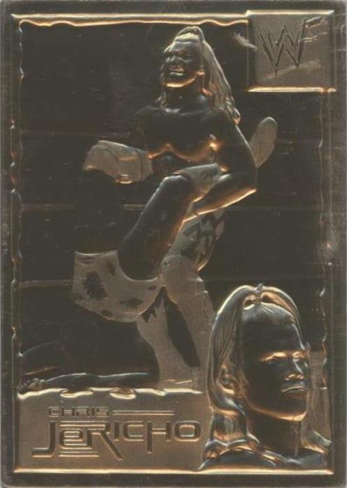 1999-2005 Danbury Mint 22k Gold WWF/E - Chris Jericho #23