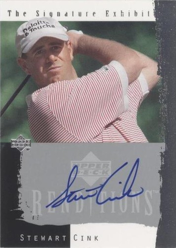 2003 Upper Deck Renditions - Stewart Cink #SC