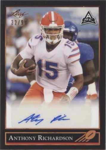 2021 Leaf Memories Anthony Richardson #BG-AR1