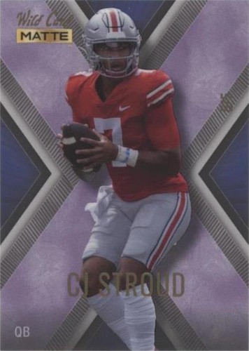 2022 Wild Card Matte SP Exclusive C. J. Stroud #MXPN-8