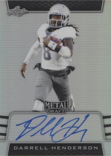 2019 Leaf Metal Draft Darrell Henderson #BA-DH3