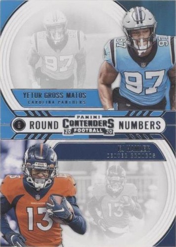 2020 Panini Contenders KJ Hamler Yetur Gross-Matos #RN-GH