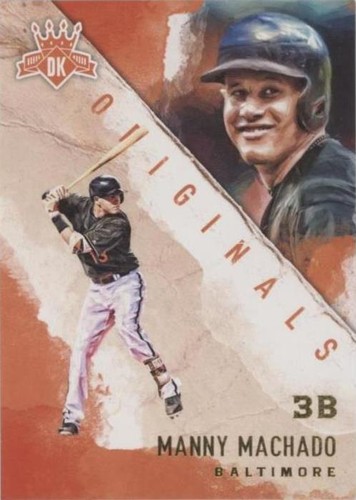 2017 Panini Diamond Kings - Manny Machado #DO-9