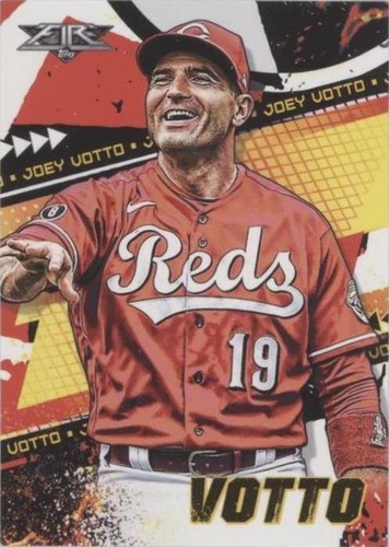 2022 Topps Fire - Joey Votto #100