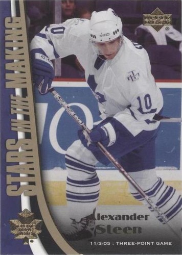 2005-06 Upper Deck - Alexander Steen #SM10