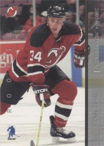 2003-04 In the Game Be A Player Memorabilia - David Hale #185