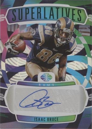 2022 Panini Illusions Isaac Bruce #SS-IB