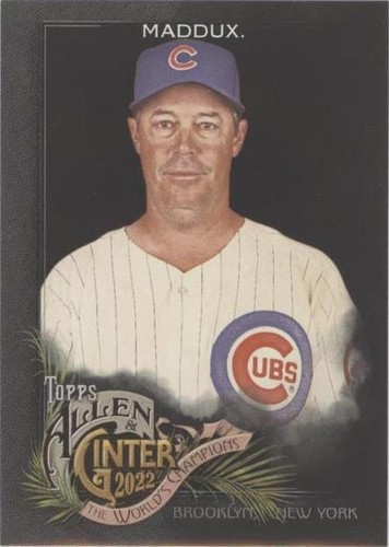 2022 Topps Allen & Ginter X - Greg Maddux #40