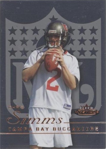 2003 Fleer Mystique Chris Simms #90