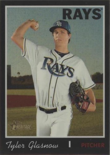 2019 Topps Heritage High Number - Tyler Glasnow #THC-538