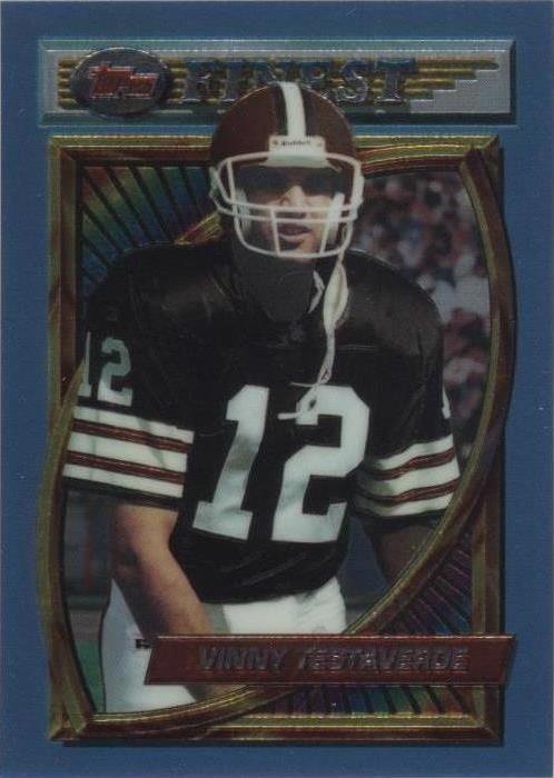 1994 Topps Finest Vinny Testaverde #136