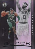 2019-20 Panini Black - Jayson Tatum #4