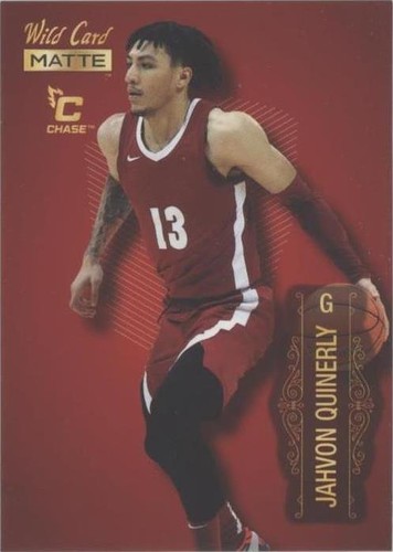 2022-23 Wild Card Matte Draft - Jahvon Quinerly #MB-31