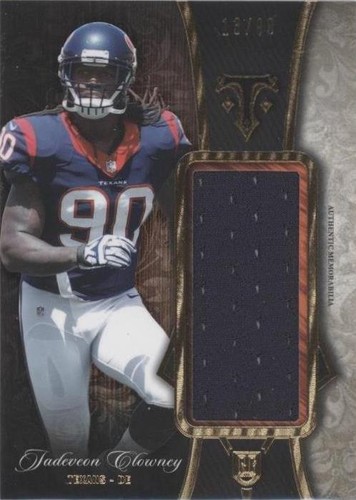 2014 Topps Triple Threads Jadeveon Clowney #TTRJR-19