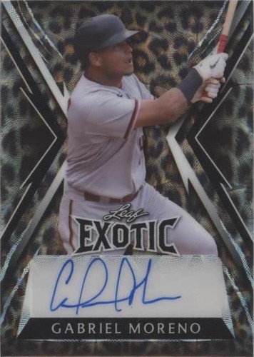 2023 Leaf Exotic - Gabriel Moreno #BA-GM1