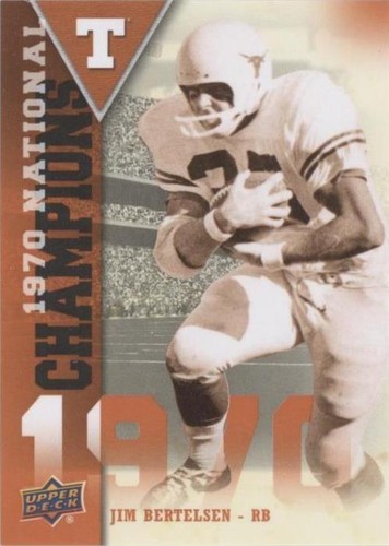 2011 Upper Deck University of Texas Jim Bertelsen #NC-BE
